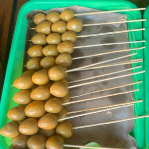 Sate Telur Ayam Puyuh