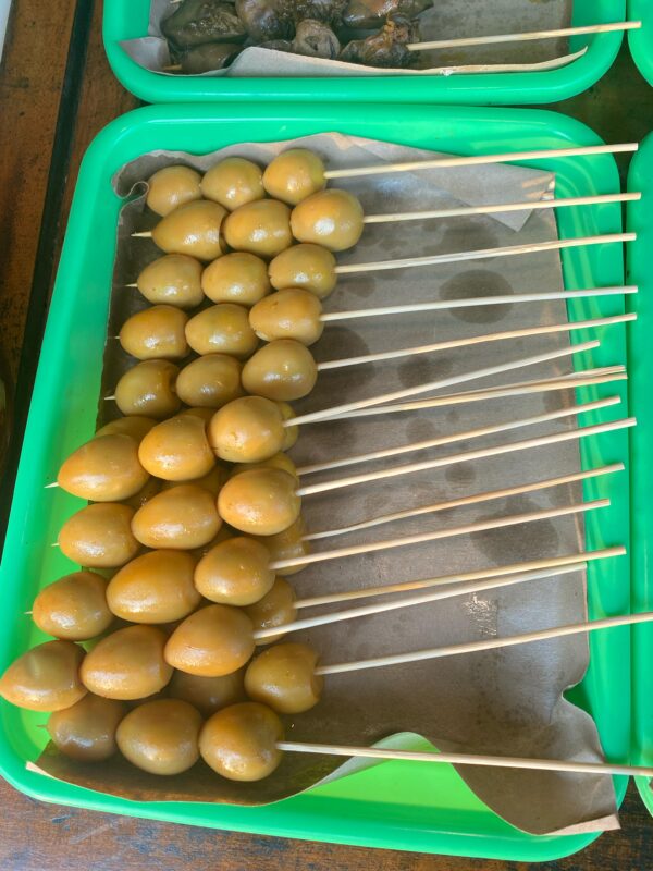 Sate Telur Ayam Puyuh